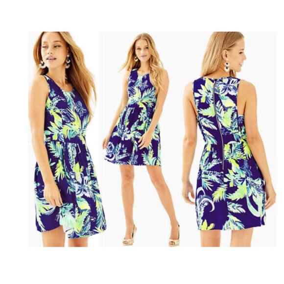 Lilly Pulitzer Kassia Twilight Blue Nest to Nothing Dress - Picture 1 of 12